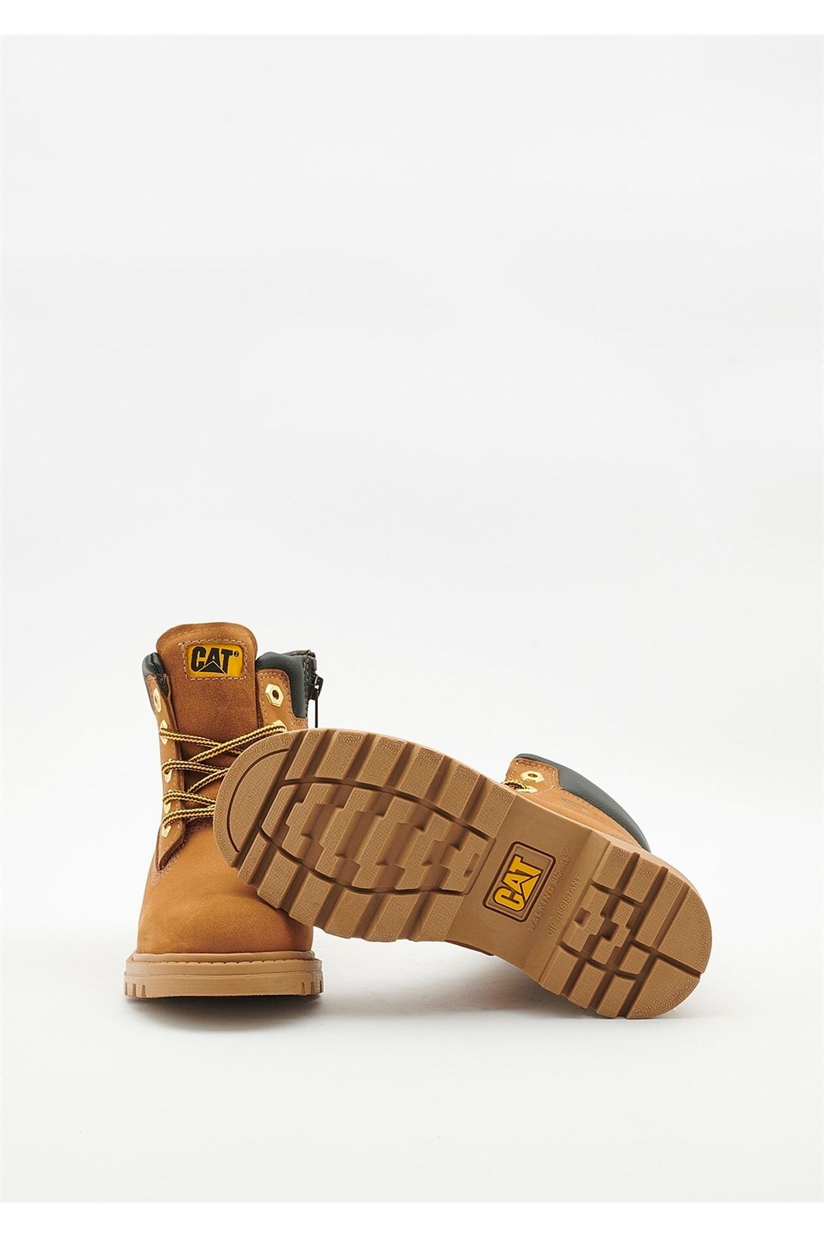 چکمه و بوت چند رنگ دخترانه پسرانه بچگانه Bruiser 2.0 Kids Cinnamon Nubuck Boots Caterpillar