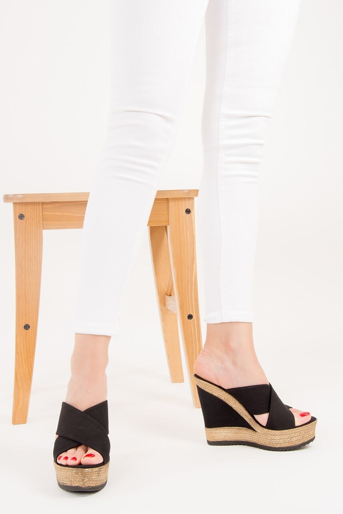 Fox Shoes-Papuci negri de damă F674072005 2