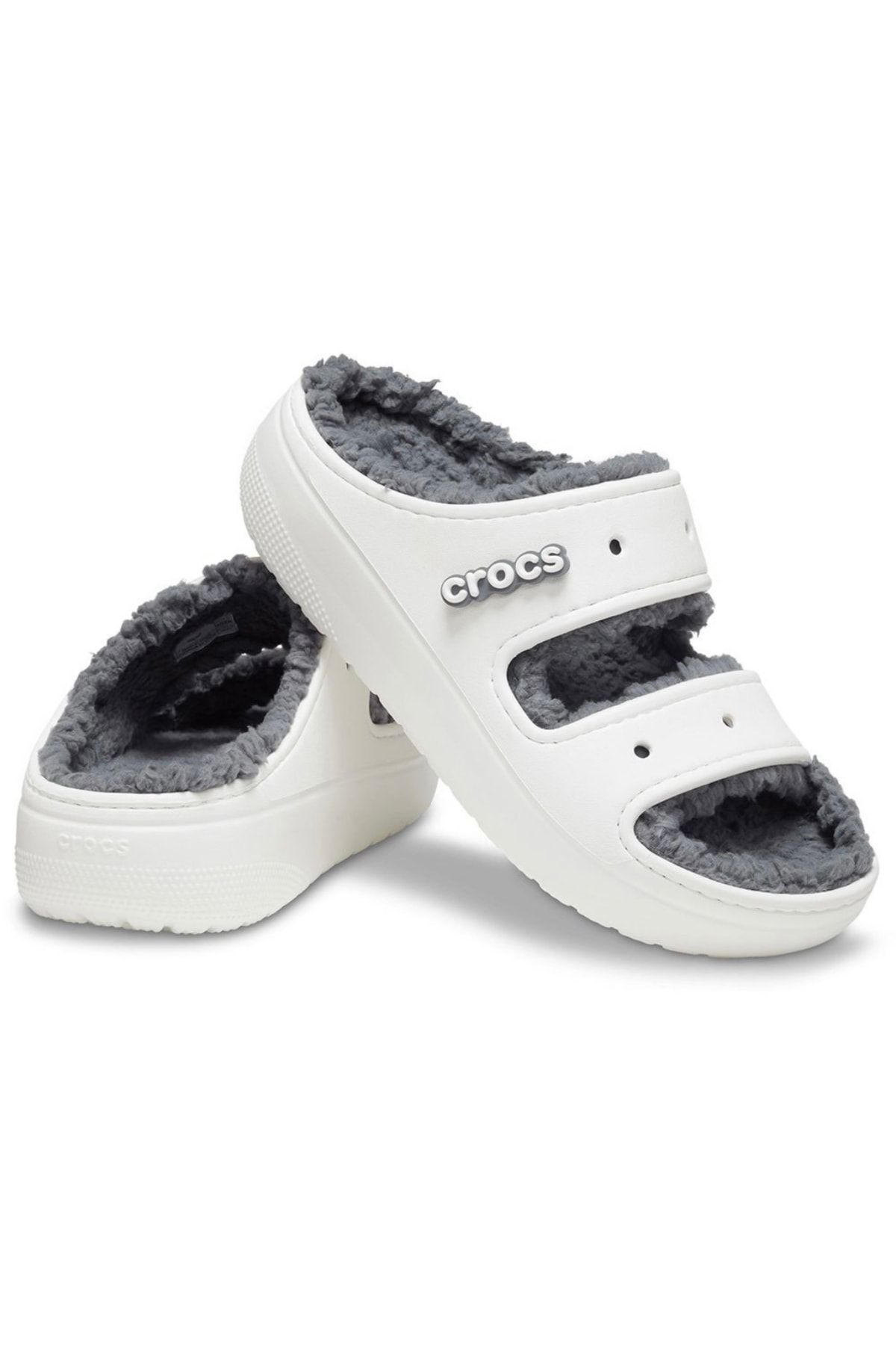 Crocs Classic Cozzzy Sandal White Blanc 207446 100