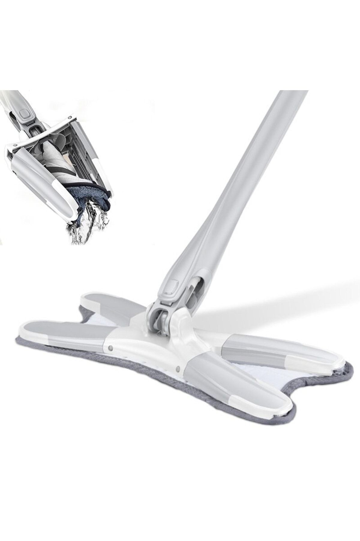 Tecimevi X Mop - Kendinden Sıkmalı Tablet Mop Twist Mop AN8068