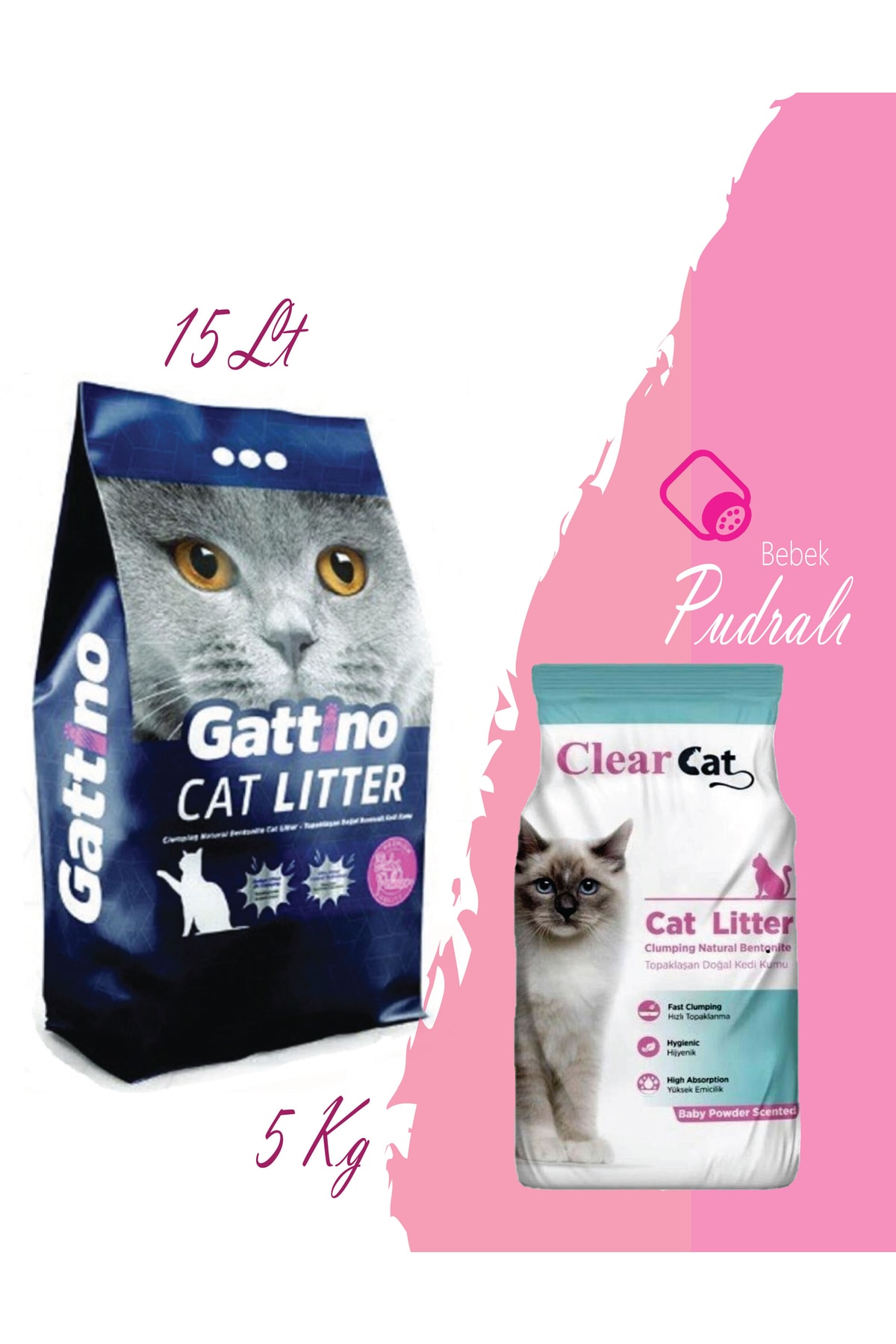 Clear Cat + Gattino Kedi Kumu