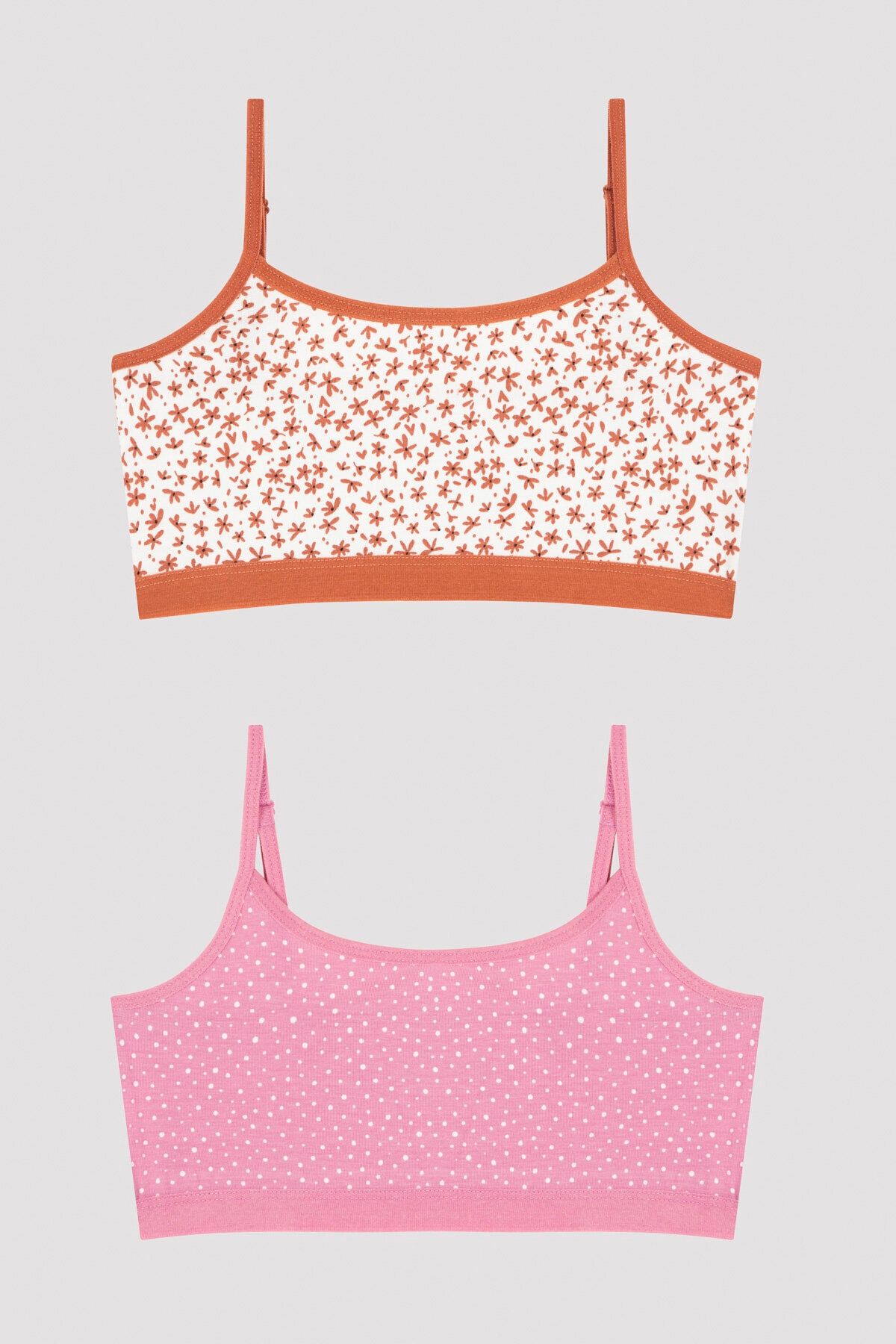 Çok Renkli Kız Çocuk G. Apple Pie 2li Crop Top