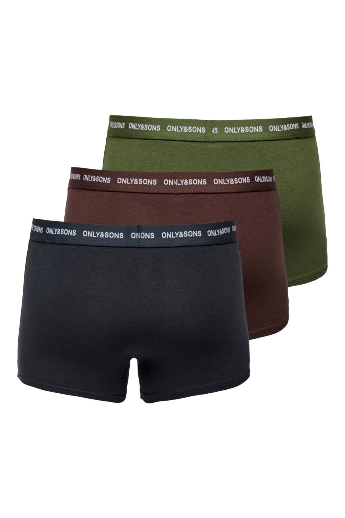 Onskasper Tnt Color Trunks 3 عددی Os22024529 Deep Mahogany Only & Sons