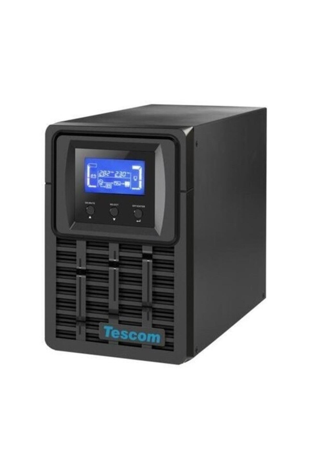 TESCOM Teos 1kva 5-10dk 2x12v/9ah 1f/1f Online Ups 900040340