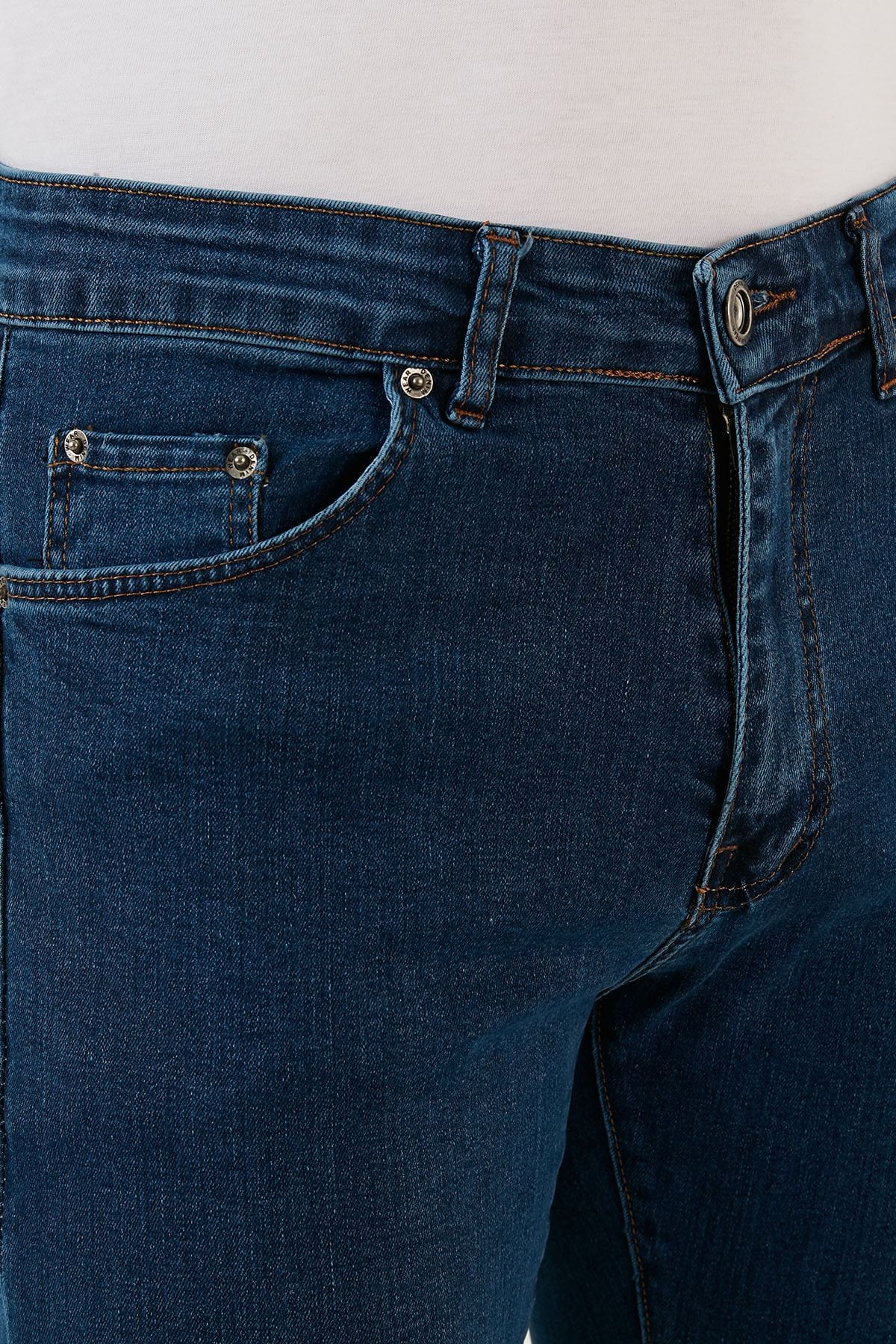 Pamuklu Normal Bel Slim Fit Dar Paça Pantolon Erkek Pantolon 5871717