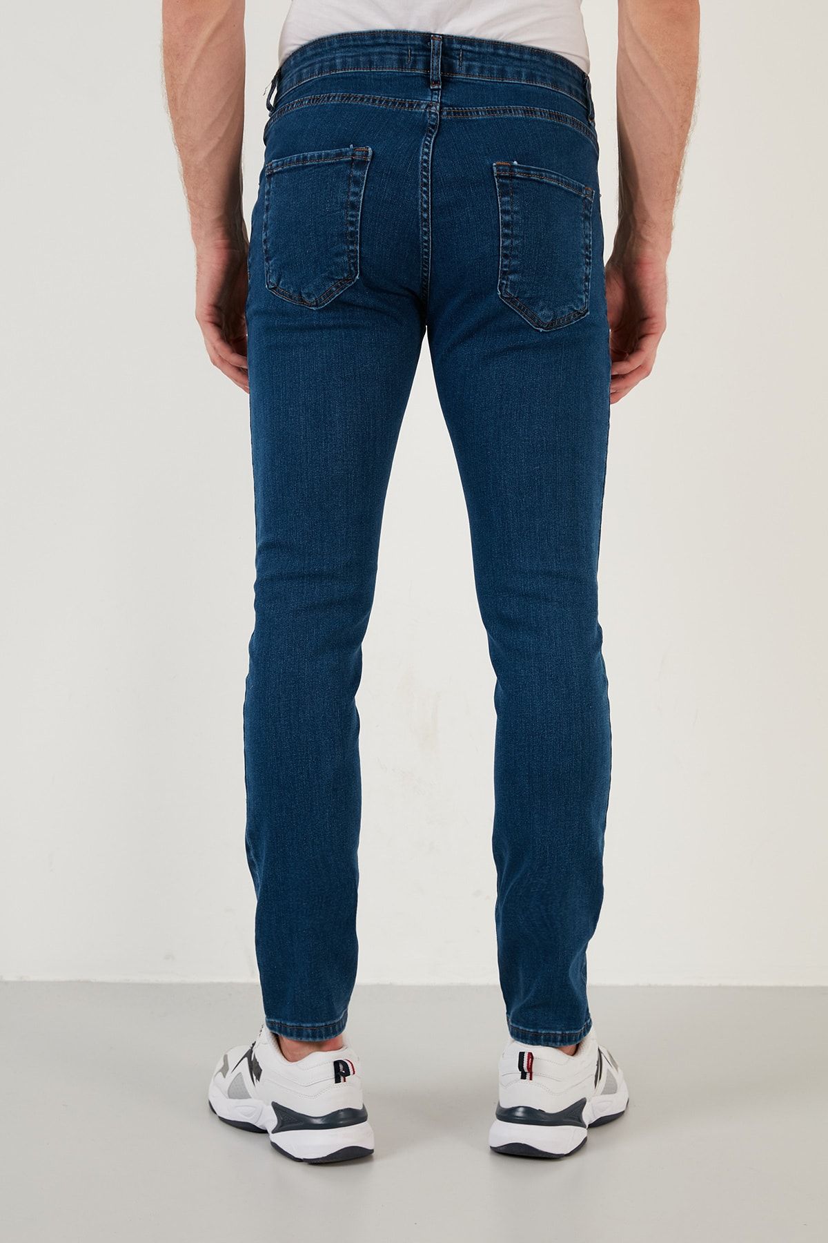 Pamuklu Normal Bel Slim Fit Dar Paça Pantolon Erkek Pantolon 5871717