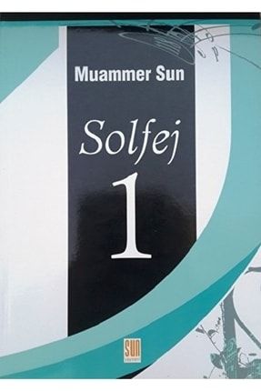 Solfej 1 Cd'siz Muammer Sun 0001780100001