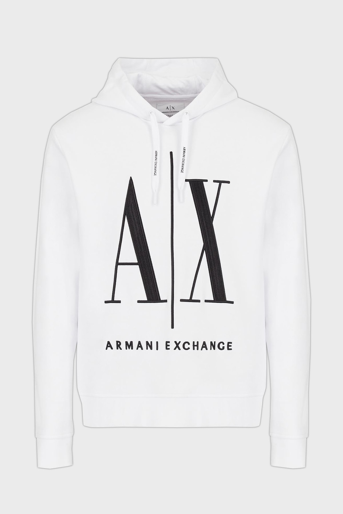 سویشرت آرمانی اکسچنج مردانه پنبه ای سفید  طرح دار Regular/رگولار    Regular/رگولار Daily/روزانه | Armani Exchange 8NZMPC ZJ1ZZ 1100 TR - تصویر 4