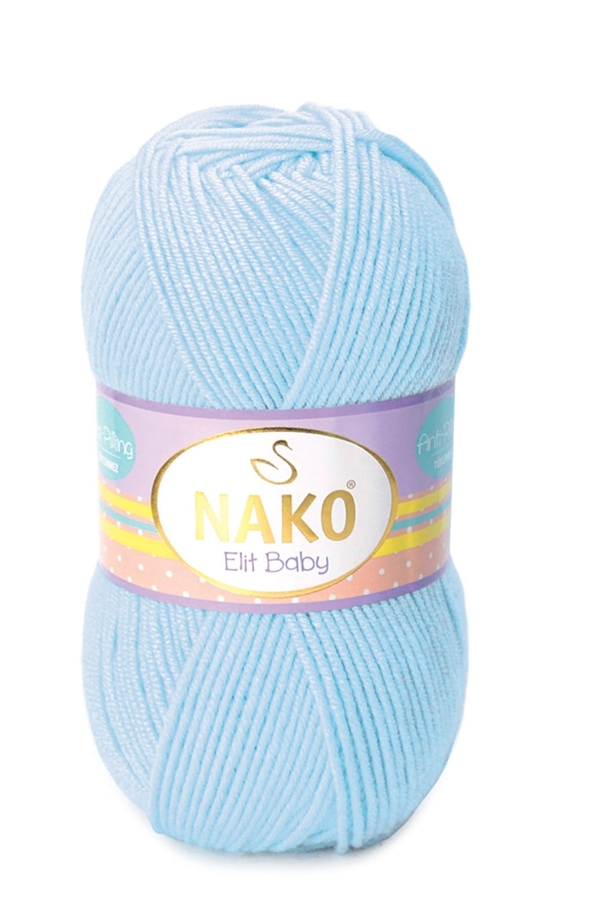 ( 5 Pcs ) Elite Baby 4687 Blue Hand Knitting Yarns Vest Cardigan Sweater Yarn Baby Blanket Yarn