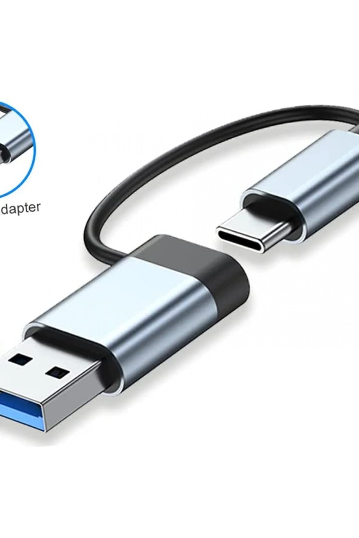 Hobimtek-7 في 1 USB / Type-C إلى USB C. A، USB 2.0 / 3.0 محول محول متعدد المنافذ التوصيل والتشغيل محول USB 4
