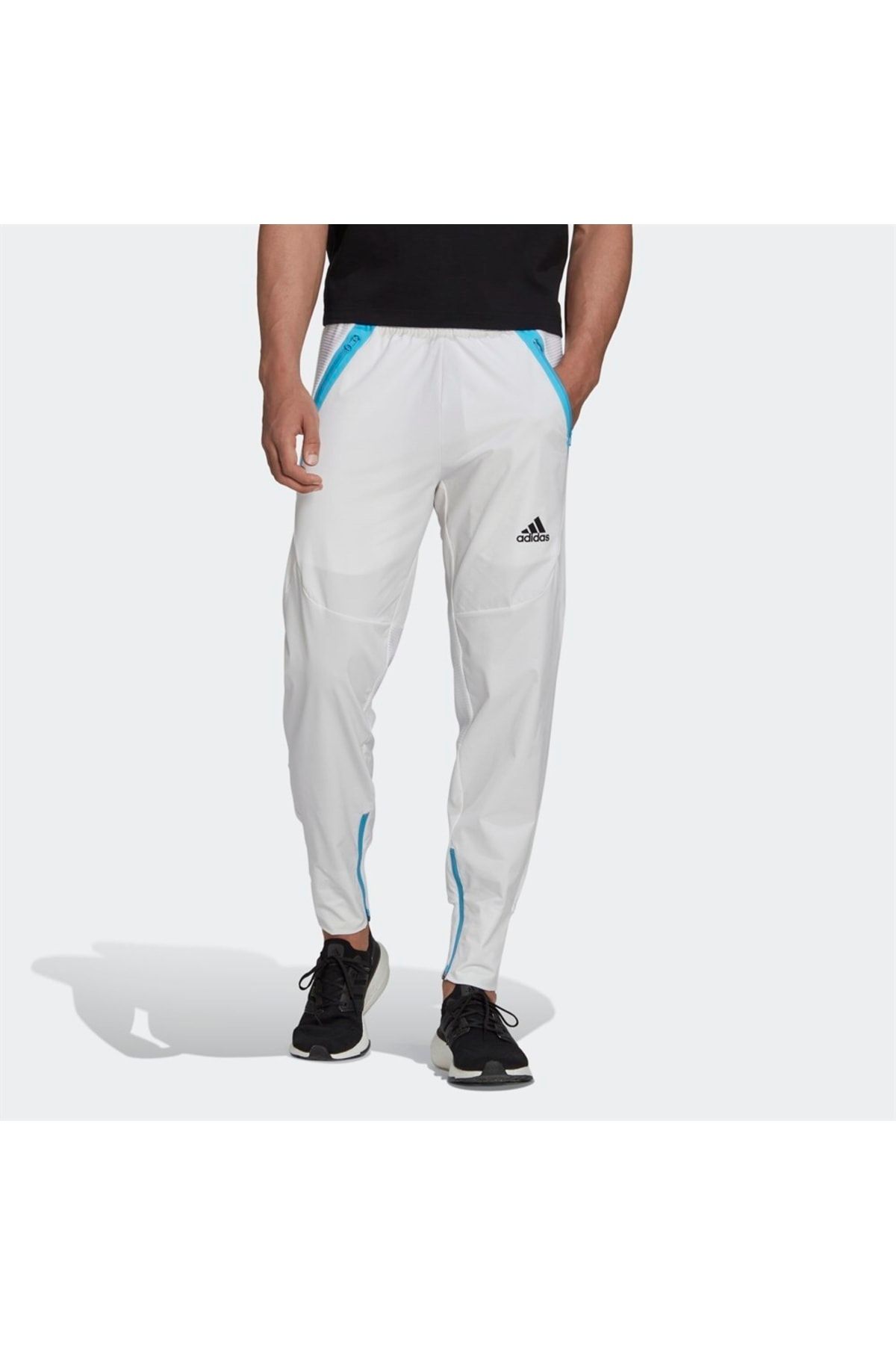 adidas Sports Sweatpants White Normal Waist Trendyol