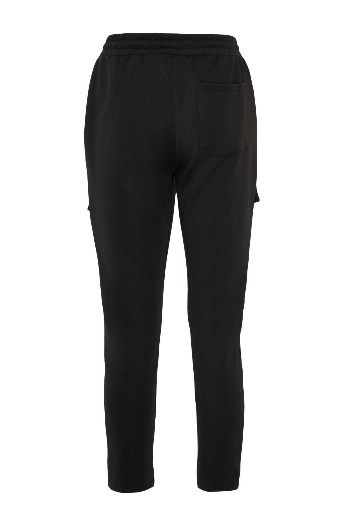 TRENDYOL MAN Siyah Erkek Regular Fit Torba Cep Detaylı Eşofman Altı TMNAW23EA00072 ZN10370