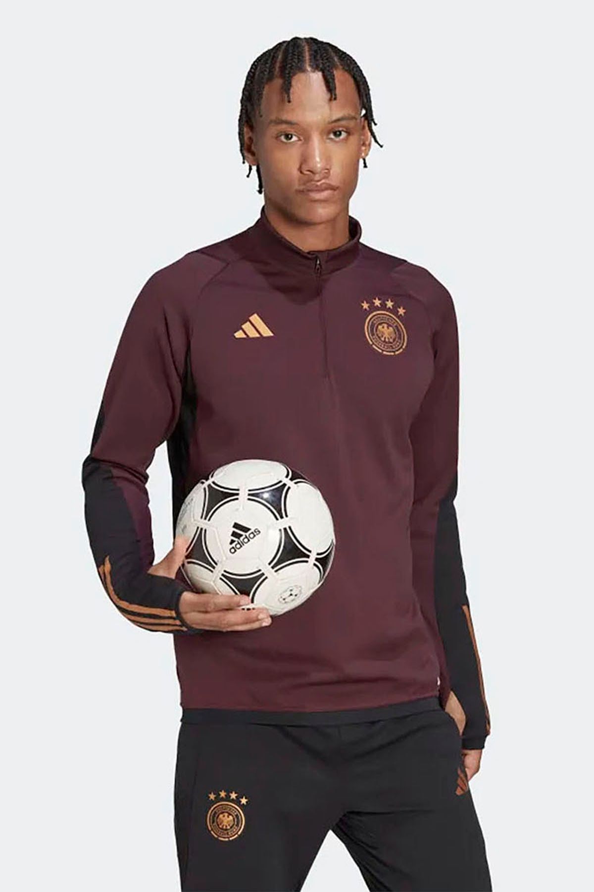adidas Erkek Futbol Kapşonlu Eşofman Üstü Dfb Tr Top Hf3973 BY8570