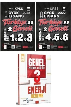 Pegem + Indeks 2022 Kpss Genel Yetenek Genel Kültür Türkiye Geneli 6+3 Deneme 3 Lü Set Pegem + Indek 9999202840521