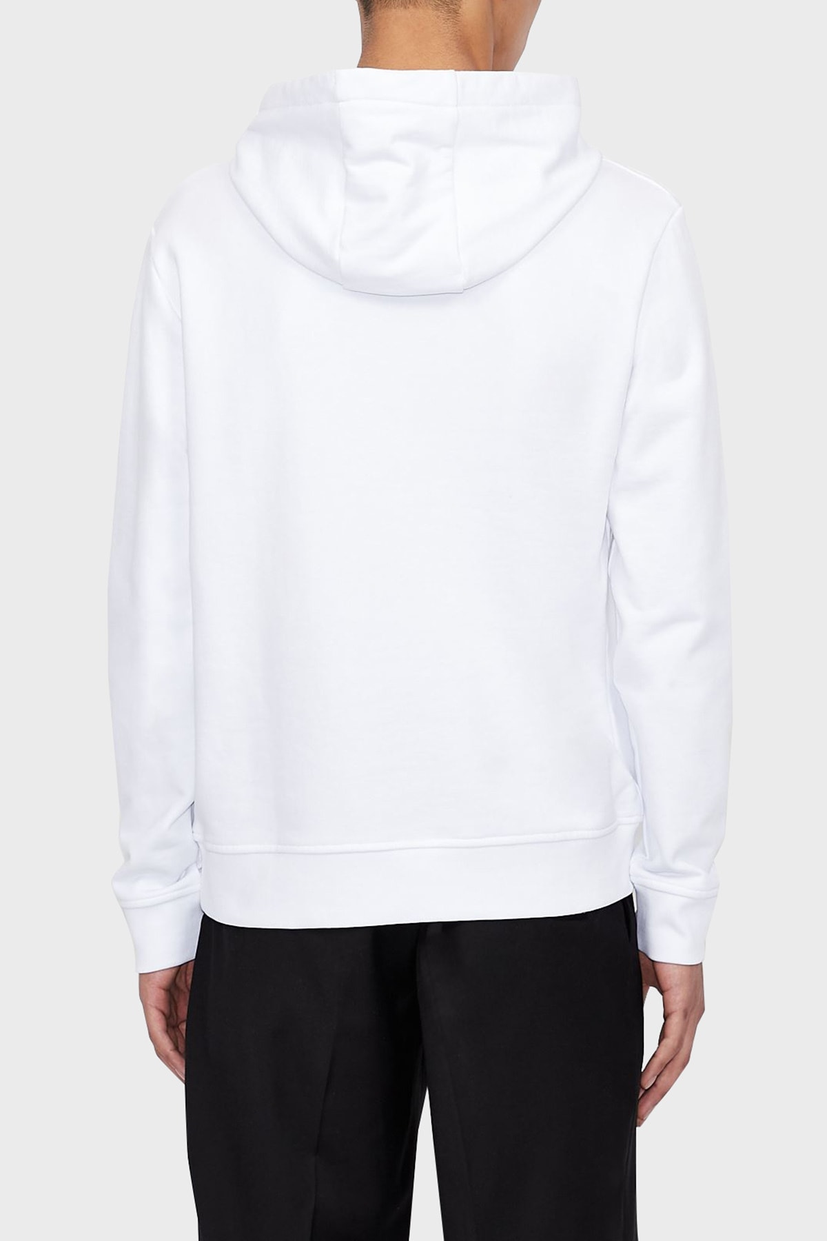 سویشرت آرمانی اکسچنج مردانه پنبه ای سفید  طرح دار Regular/رگولار    Regular/رگولار Daily/روزانه | Armani Exchange 8NZMPC ZJ1ZZ 1100 TR - تصویر 3