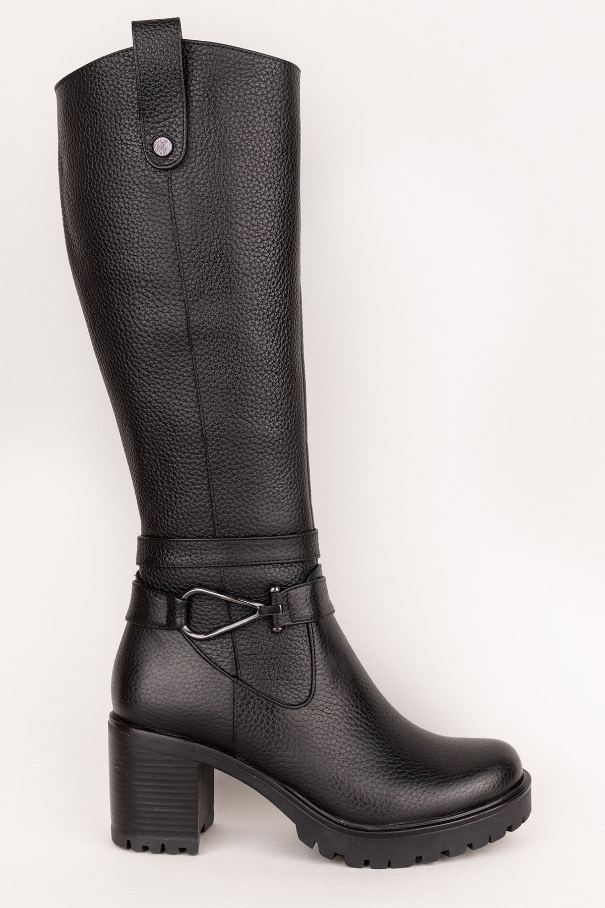 Elile Shoes Deri I Astar K rkl Kad n Uzun izme 41 Numara