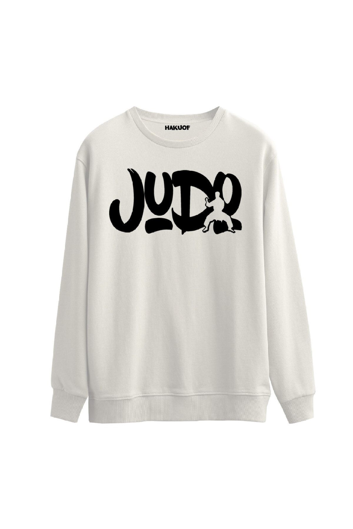 hakuof Judo Sweatshirt Printed Unisex Trendyol