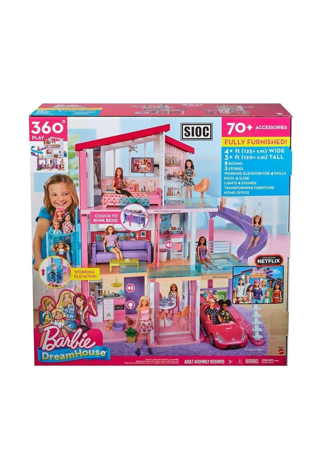 Barbie 'nin Rüya Evi Oyun Seti Gnh53