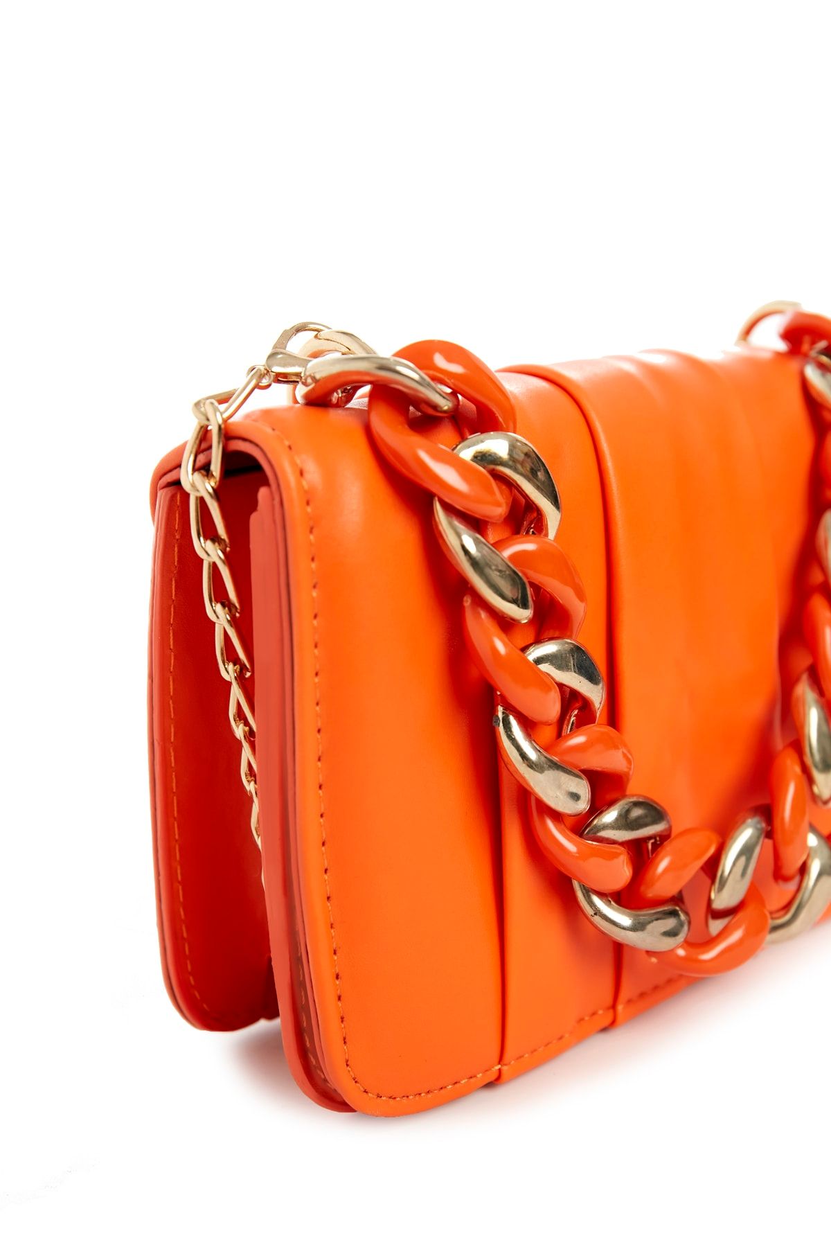 Neon orange outlet crossbody bag