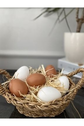 Dekoratif Yapay Yumurta 20 Adet Sahte Tavuk Yumurtaları Mutfak Dekor Etkinlik Yumurtası E20yp
