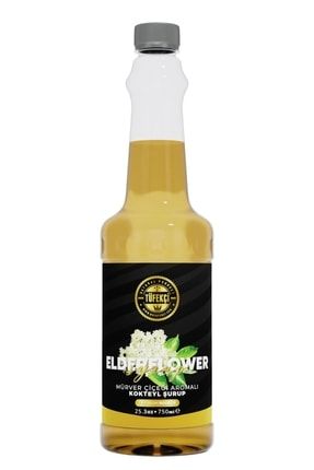 Mürver Çiçeği Elderflower Kokteyl, Pasta Ve Kahve Şurubu Yeni Formül Yüksek Aroma 750 Ml 1214506