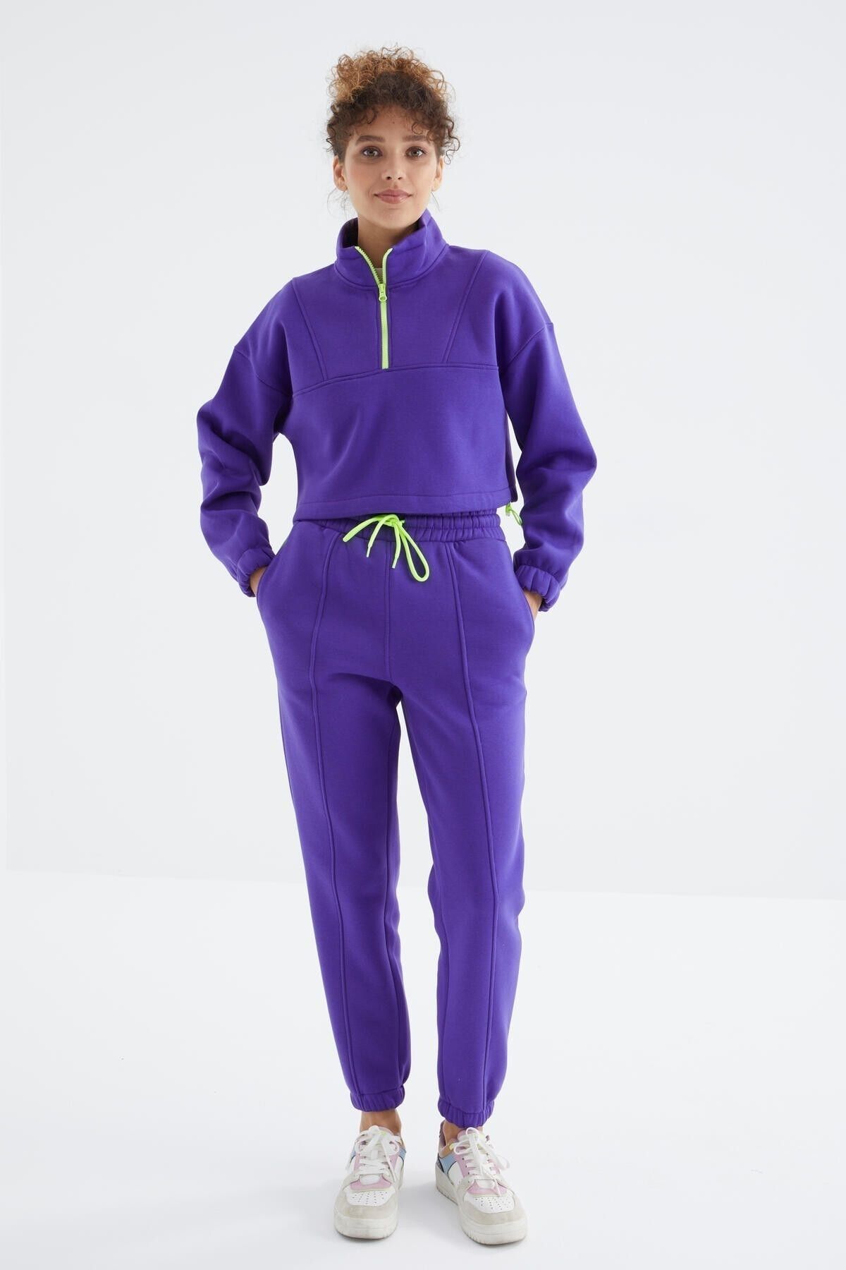 Womens purple best sale nike tracksuit