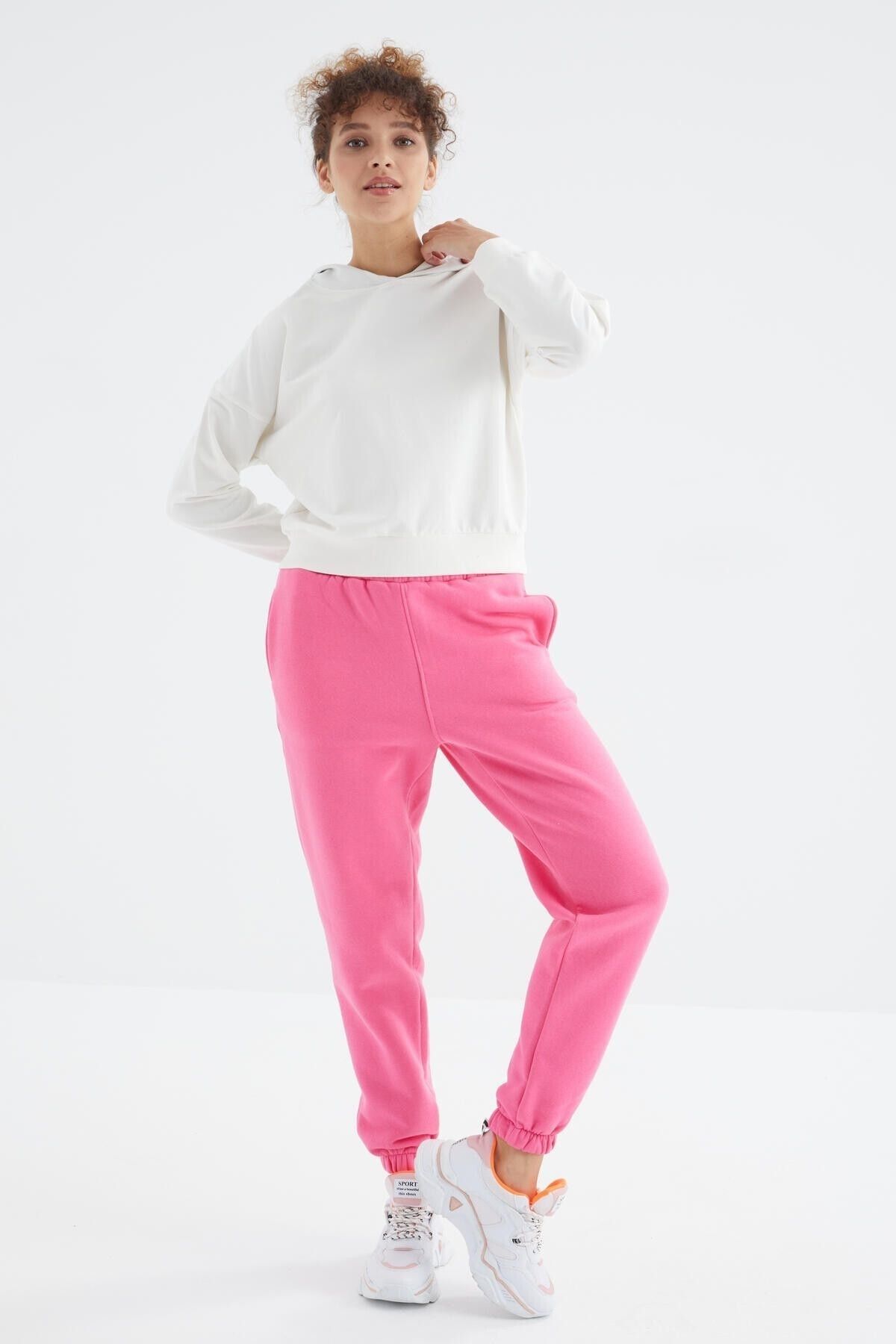 Pink jogger sweatsuit new arrivals