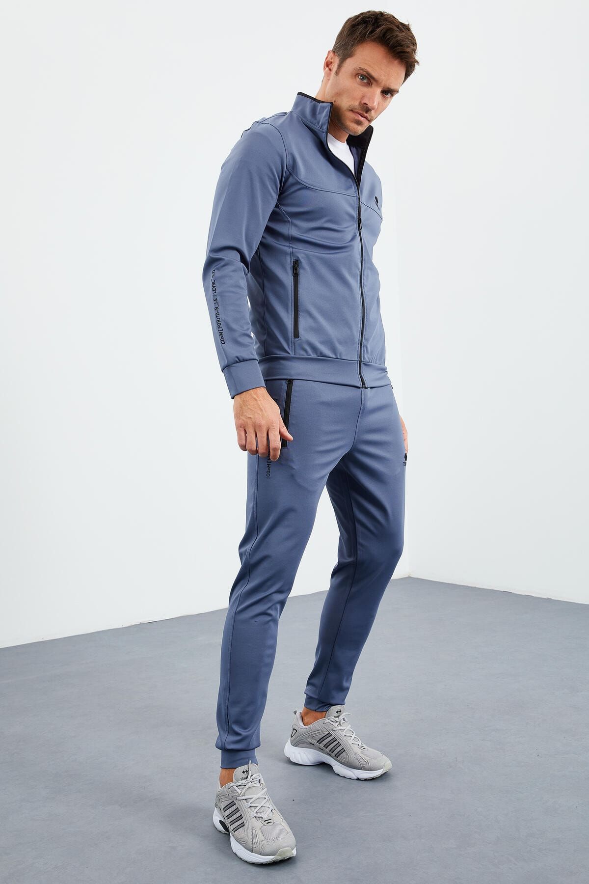 Cuffed tracksuit sale