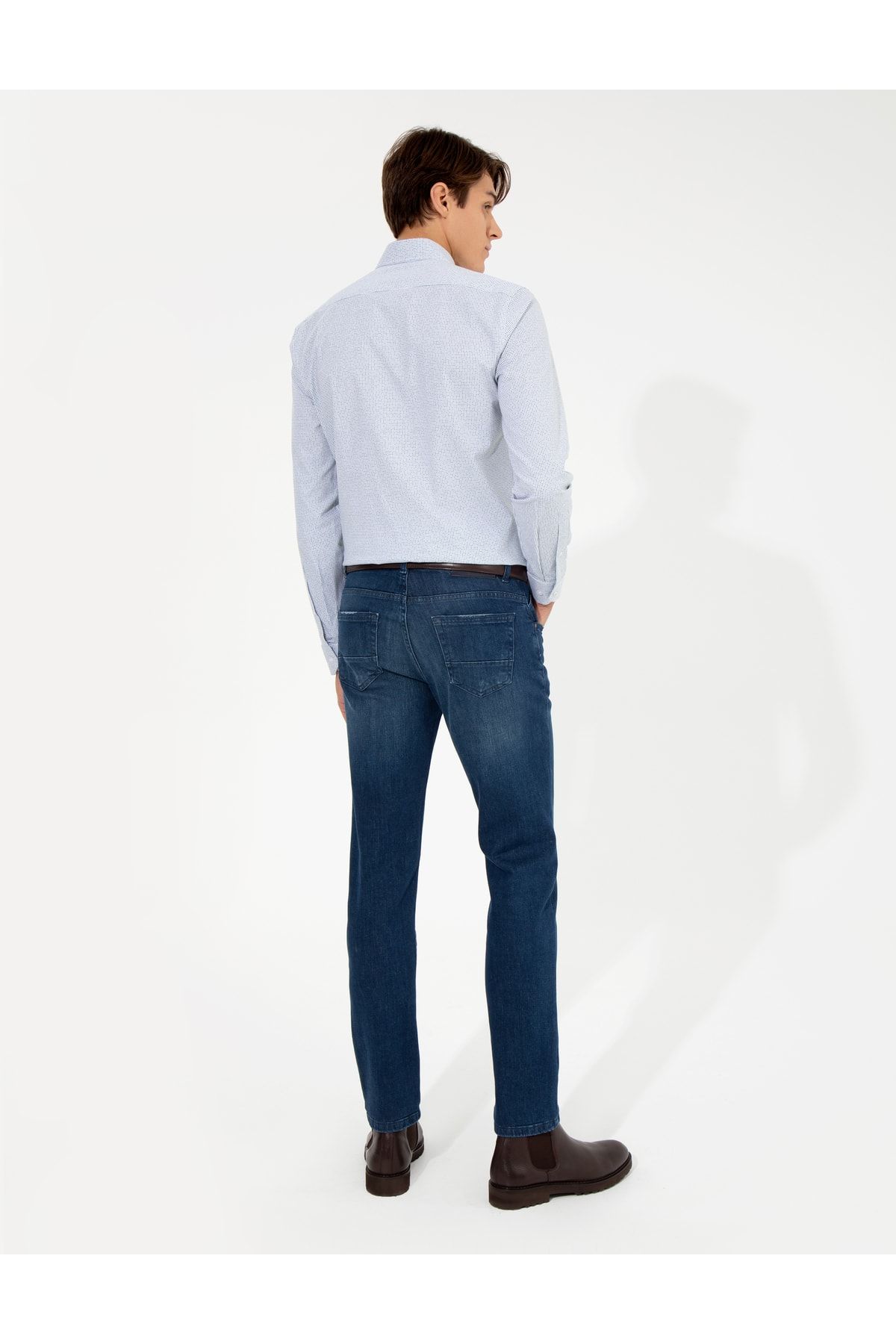 شلوار جین مردانه متناسب با 11481120 LATUR 028 نیلیو Pierre Cardin