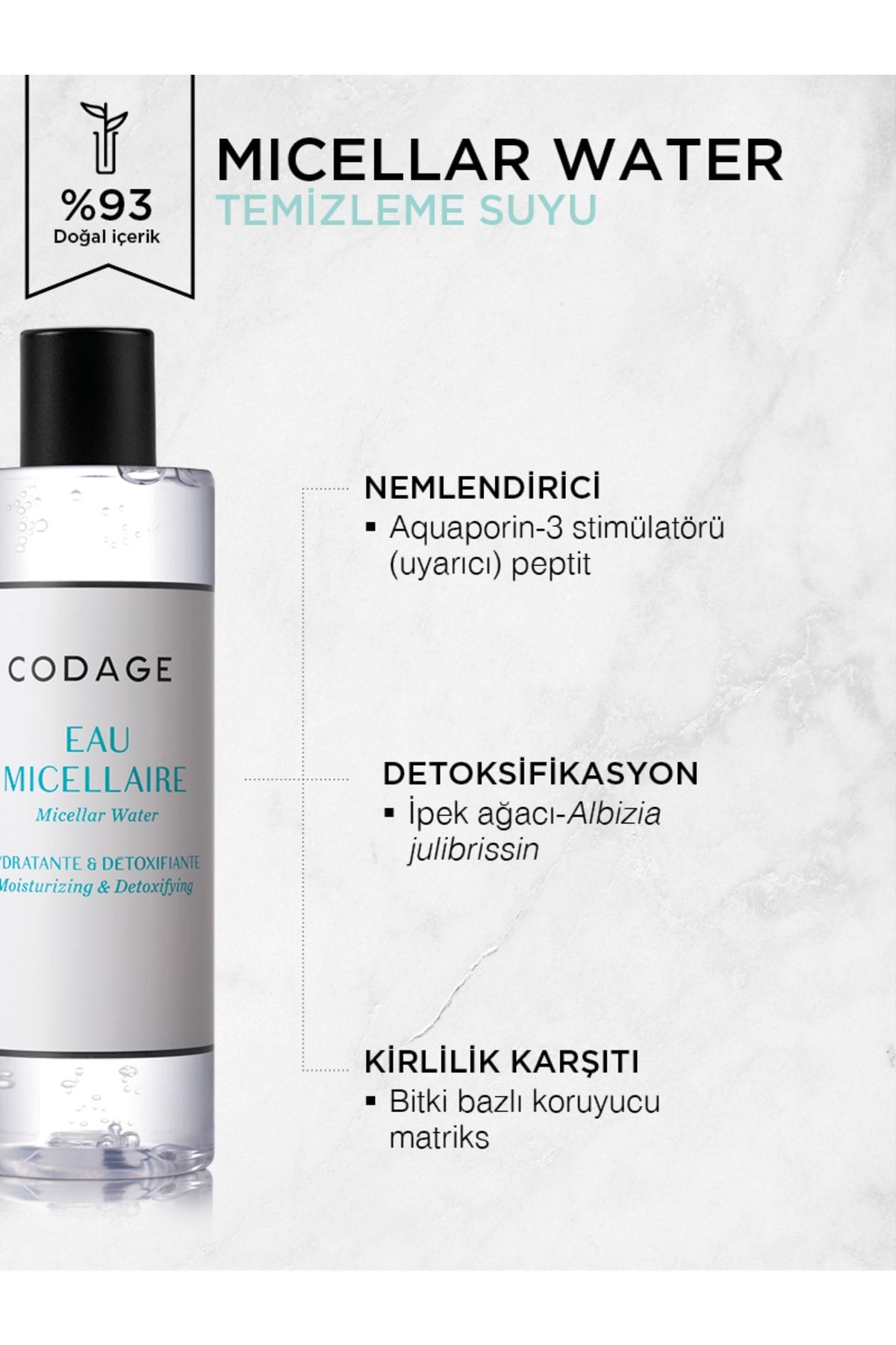 Codage-Micellar Water - 200 ml 2