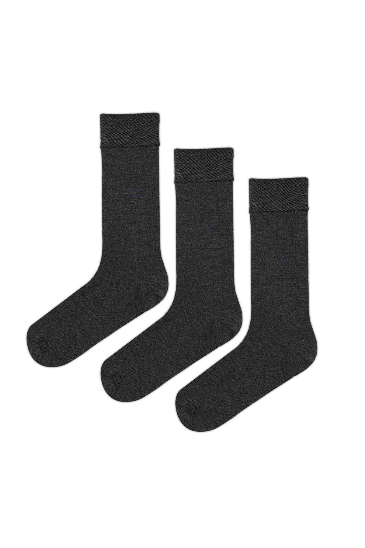 Miorre Socken Grau 3-teilig