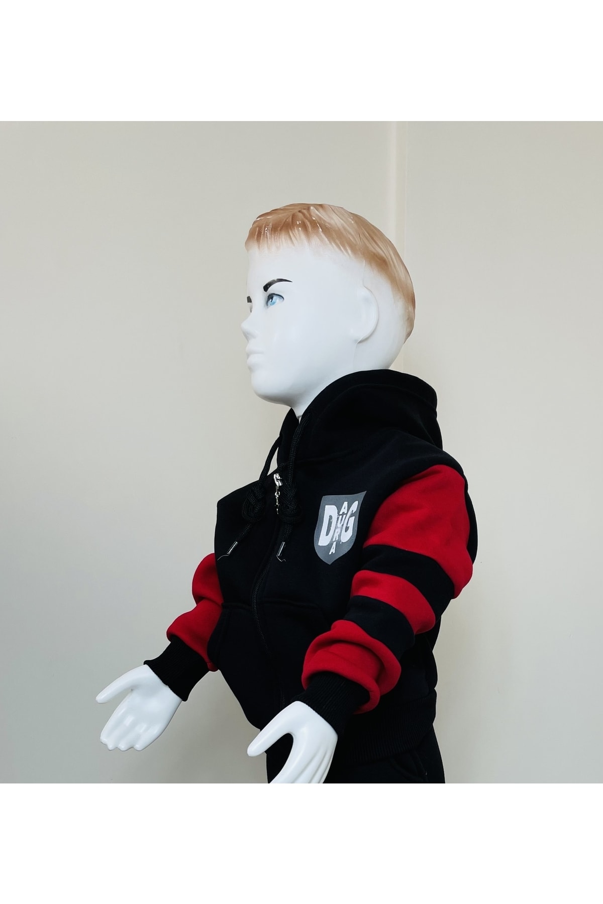 سویشرت پسرانه قرمز DG AURA | DGAURAM76 اورجینال - تصویر 2