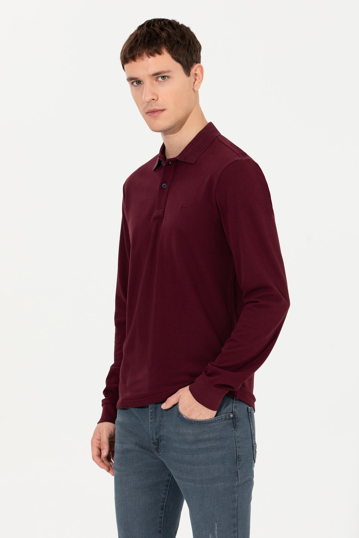 سویشرت مردانه راسته آستین بلند | پیر کاردین Pierre Cardin G021SZ082.000.1559636 - تصویر 3