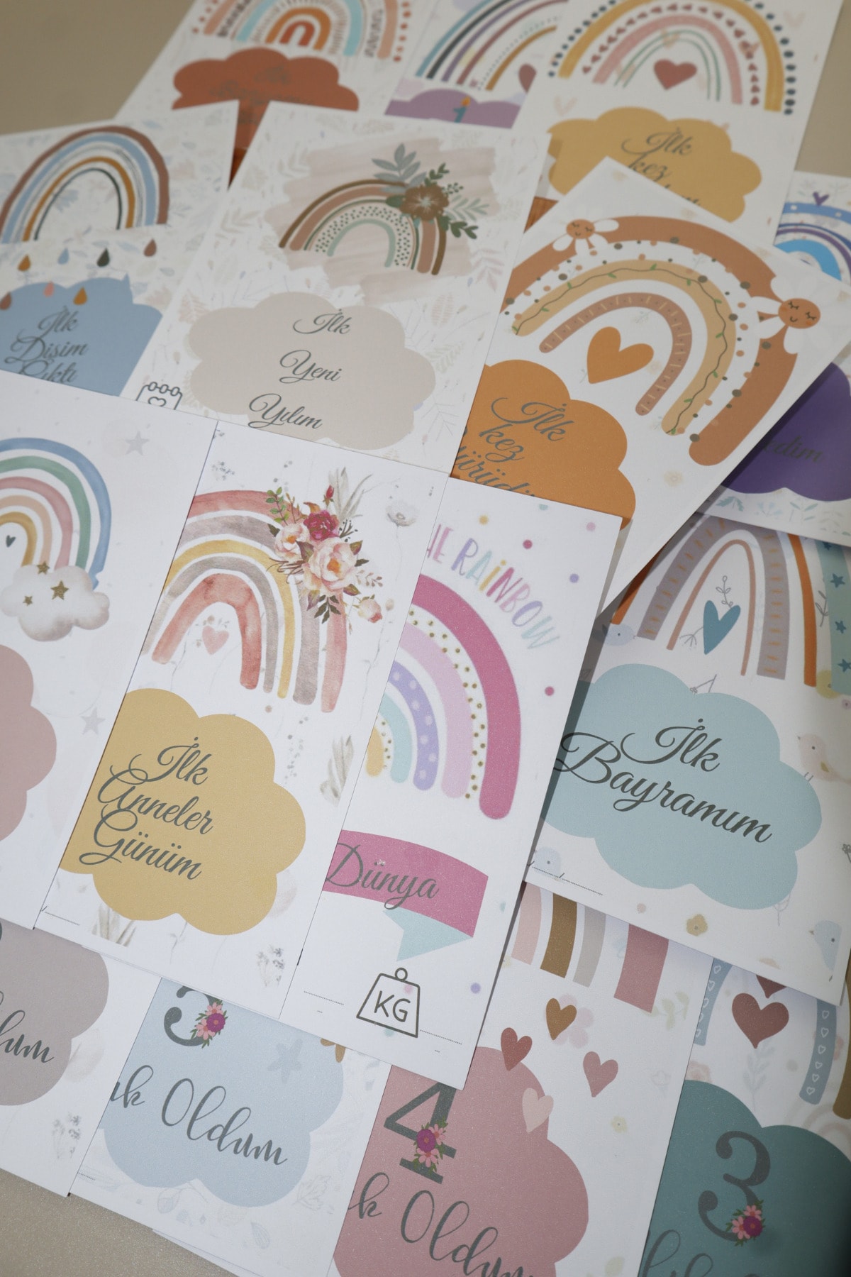 lilamtasarım Kız Bebek Anı Kartları 24 Adetli fotoğrafı 6 (önizleme)