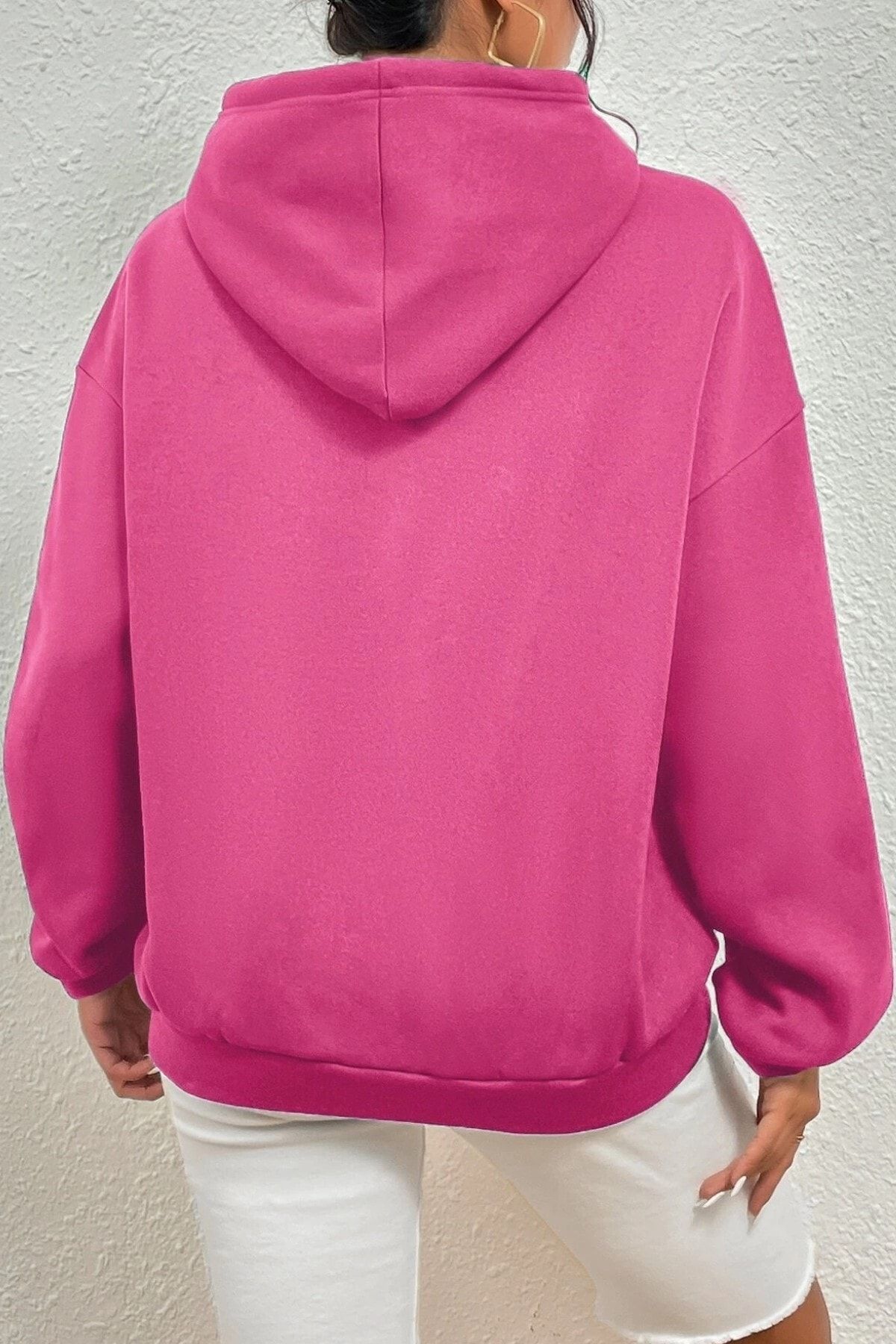 Dark pink shop hoodie womens