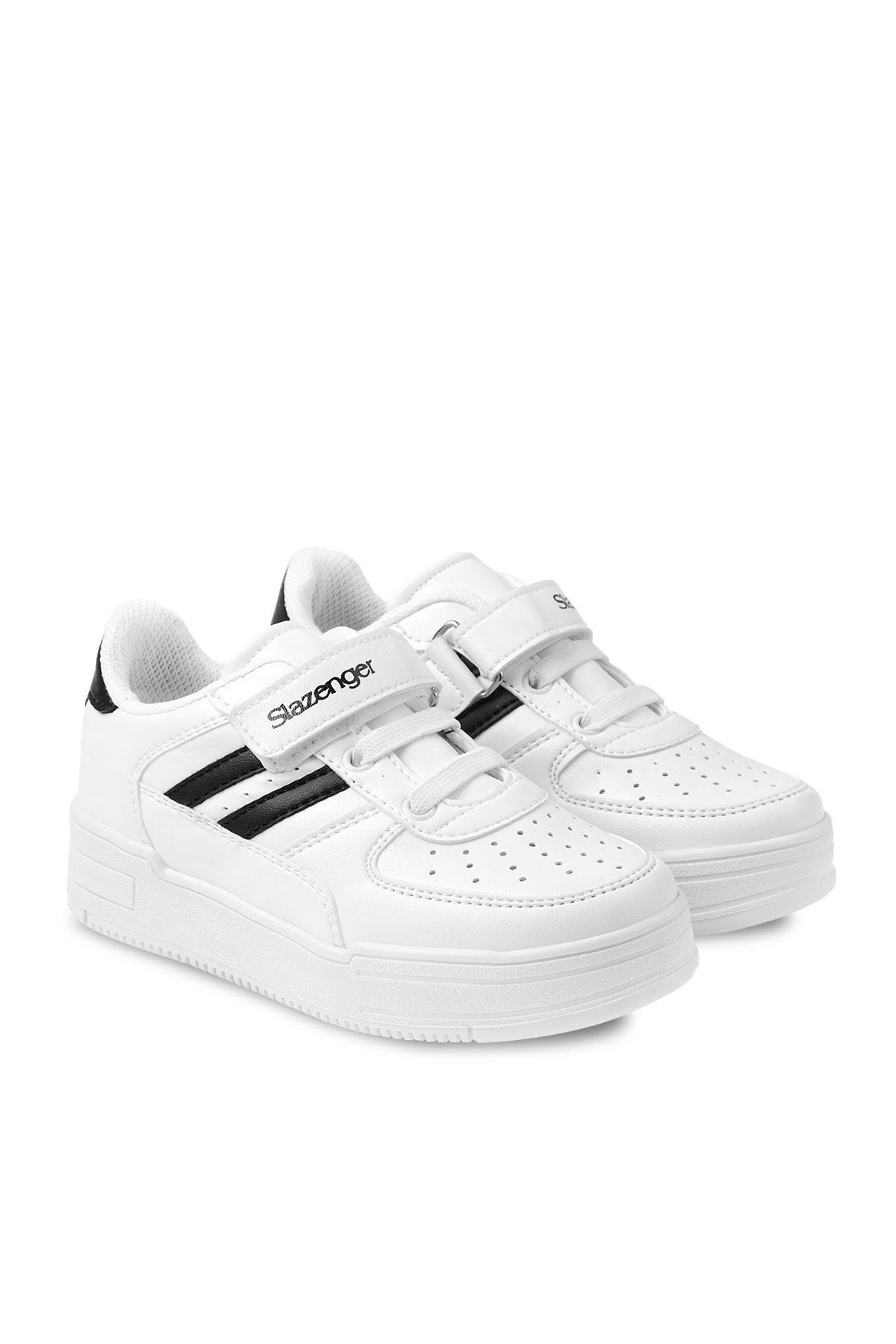 Slazenger کفش کتانی کمپ سفید / مشکی