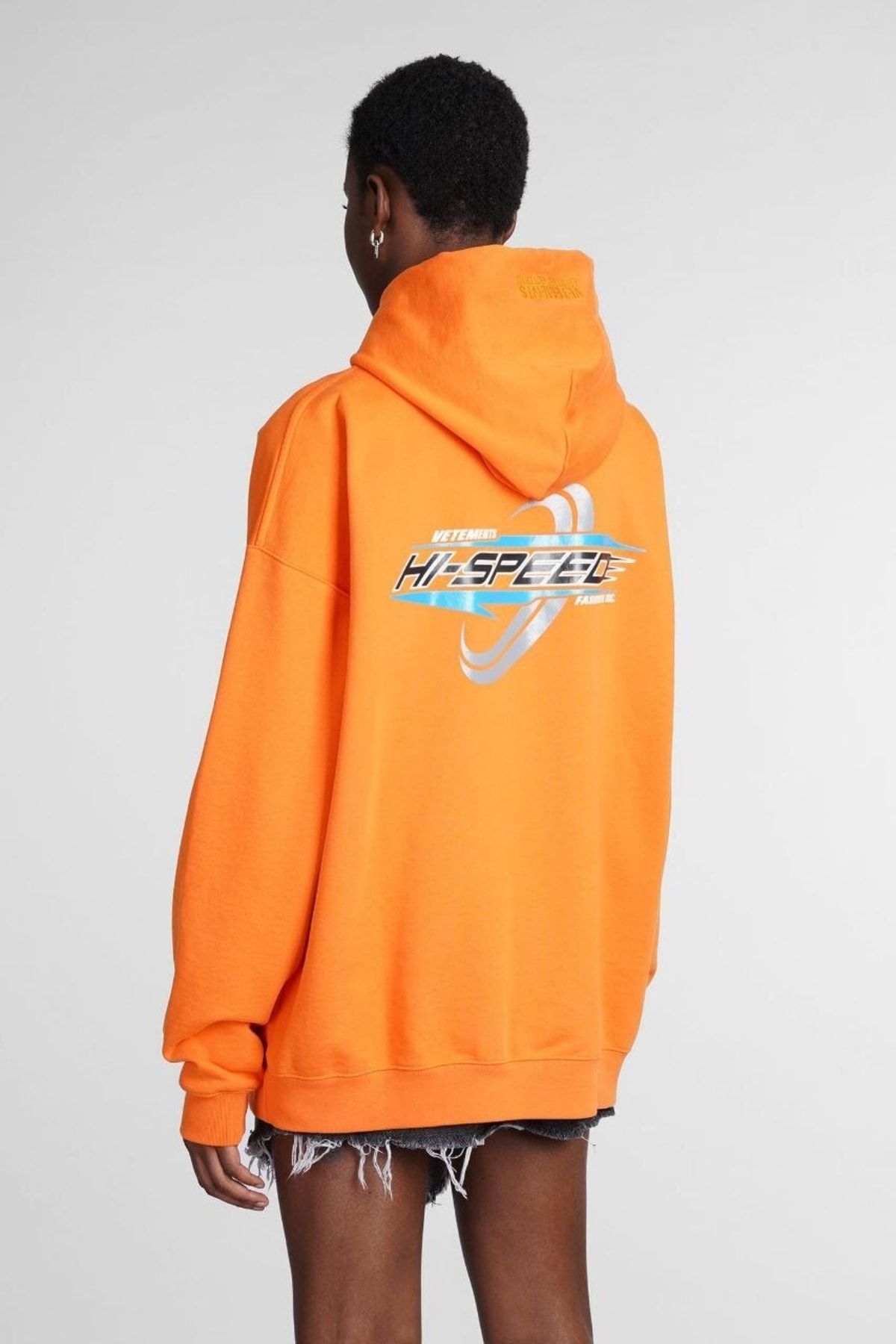Vetements orange sweater outlet