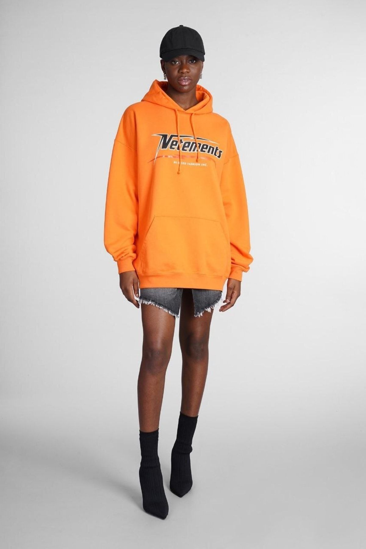Vetements orange hoodie on sale