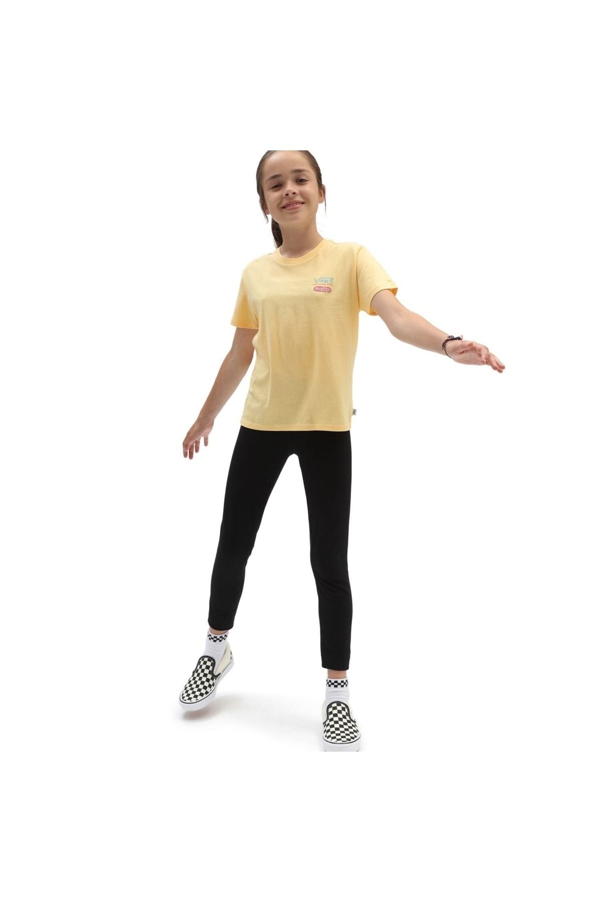 Vans X Crayola Crew Yellow Kids T shirt