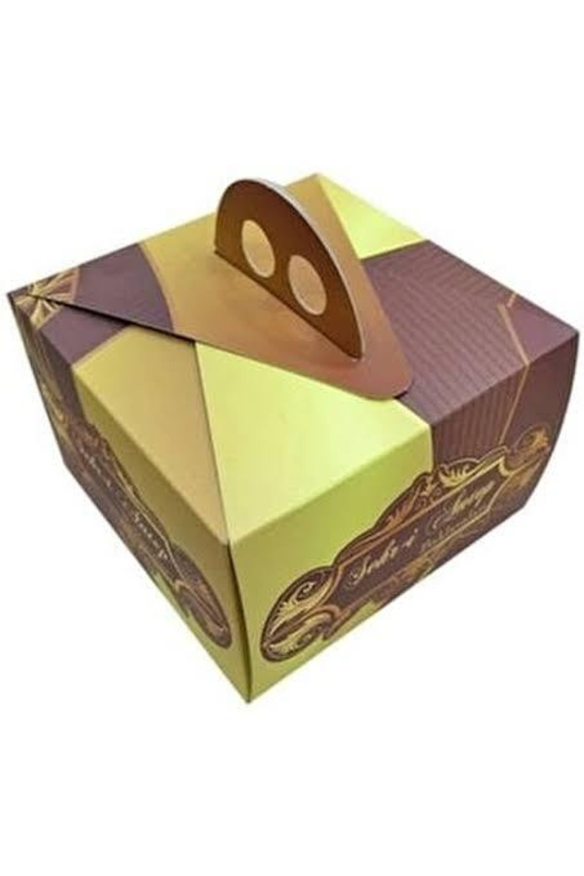 MERT AMBALAJ Yaş Pasta Kutusu 1 No 20 Adet