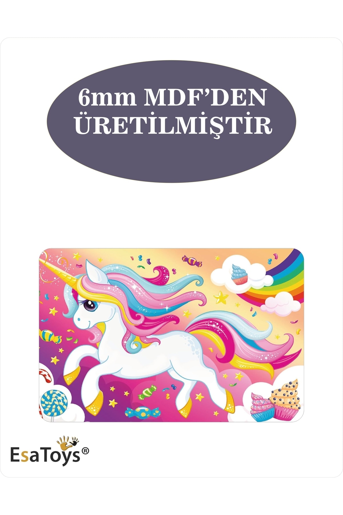 esatoys Ahşap 54 Parça Çocuk Puzzle fotoğrafı 2 (önizleme)