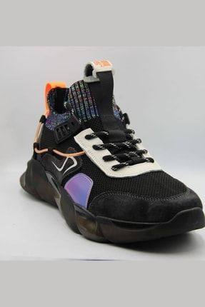 22y463 Siyah Renk Erkek Sneaker Spor Ayakkabı Spor Ayakkabı 22Y463