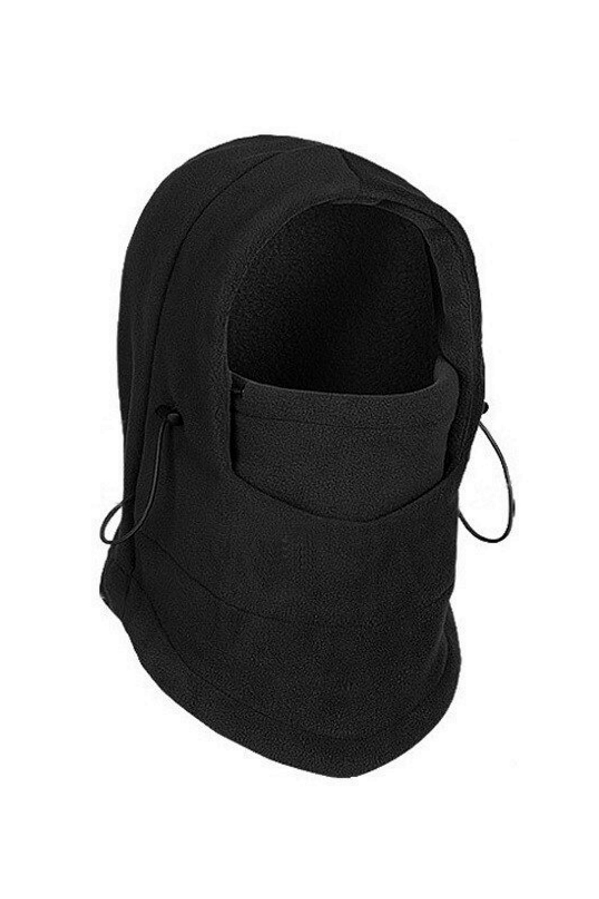 Homy Life Rüzgar Geçirmez Polar Kapüşonlu Şapka Bere Motosiklet Balaklava Atkı Boyunluk Kar Maske Balaclava