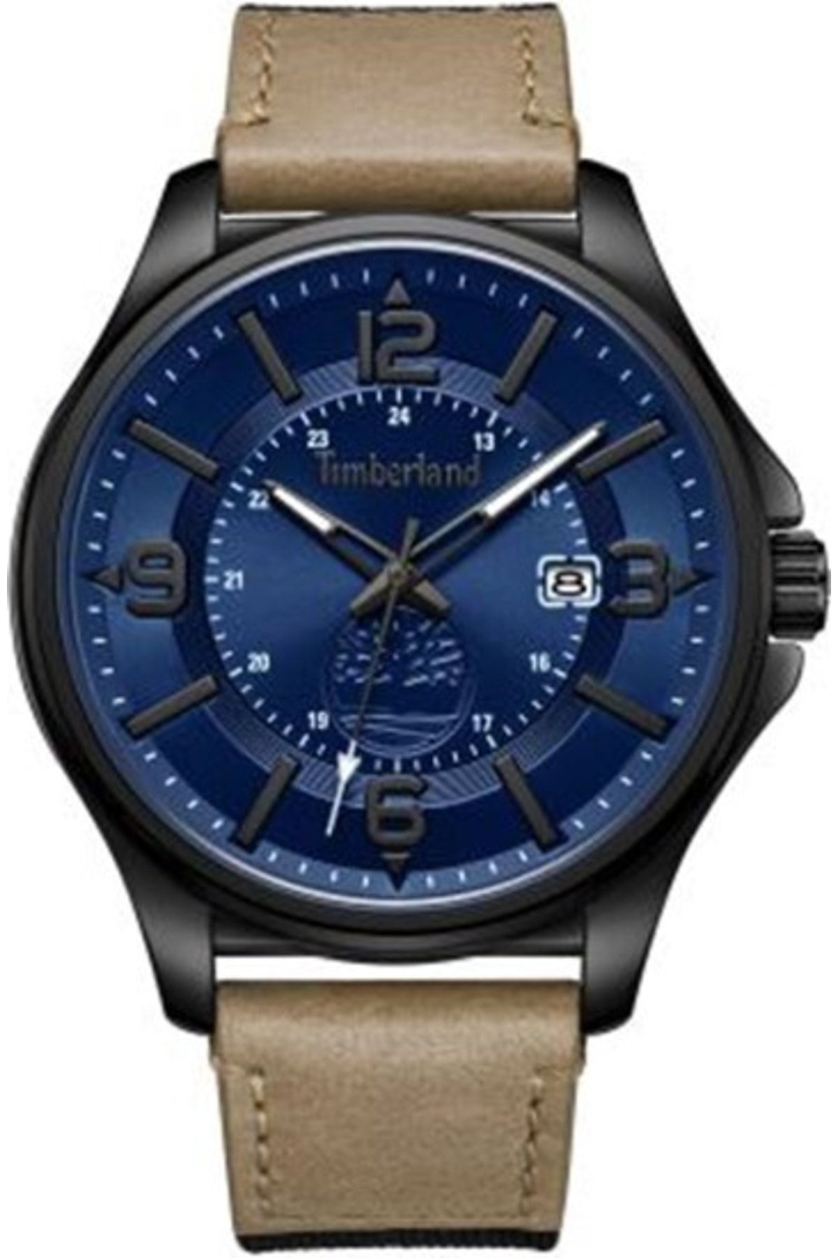 Timberland Watch Dark blue Brown Trendyol