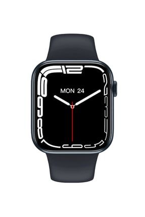 Watch 8 Plus Siyah Akıllı Saat Iphone Ve Android Tüm Telefonlara Uyumlu Smartwatch 7 PRO