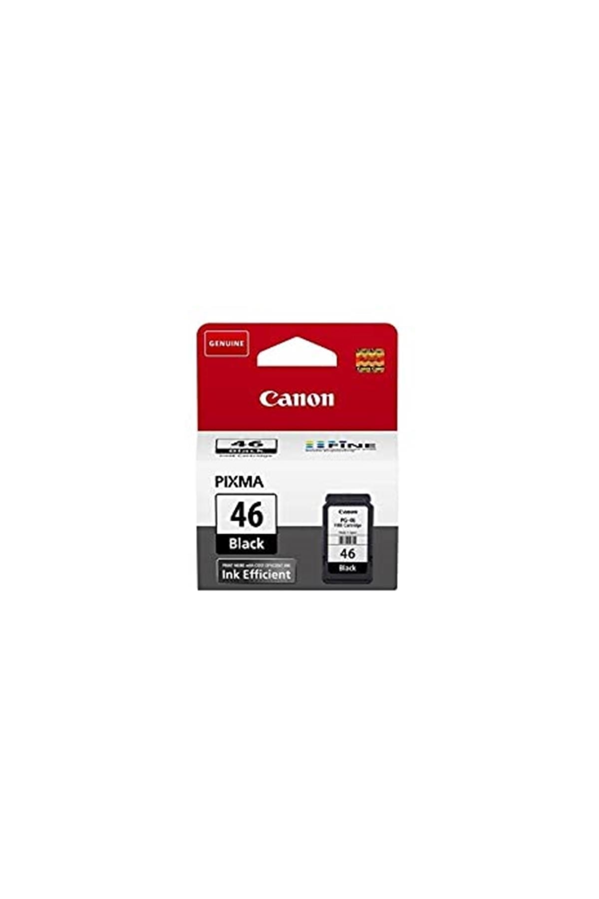 Canon Pg-46 Orijinal Siyah Mürekkep Kartuşu, 400 Sayfa Baskı (9059b001)