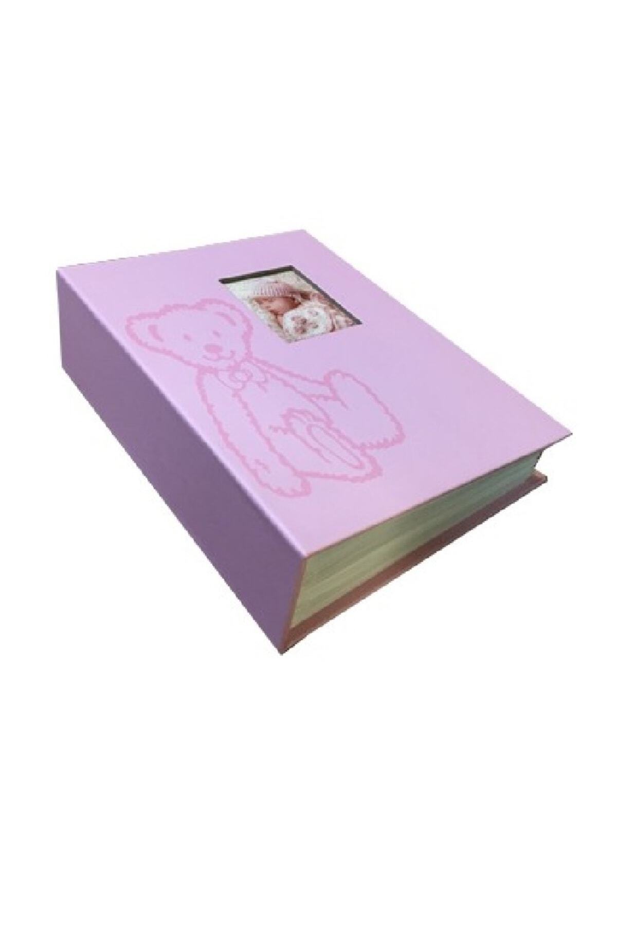 Vural Foto Baskı 100lü Kız Bebek Albümü Pembe - 10x15cm Şirin Albüm - Foto Pencereli fotoğrafı 3 (önizleme)