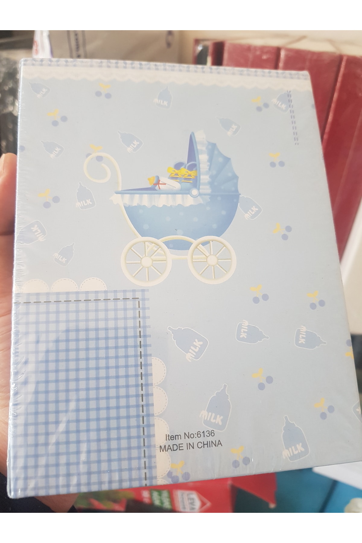 Vural Foto Baskı 100lü Bebek Albümü Mavi Erkek 10x15cm fotoğrafı 7 (önizleme)