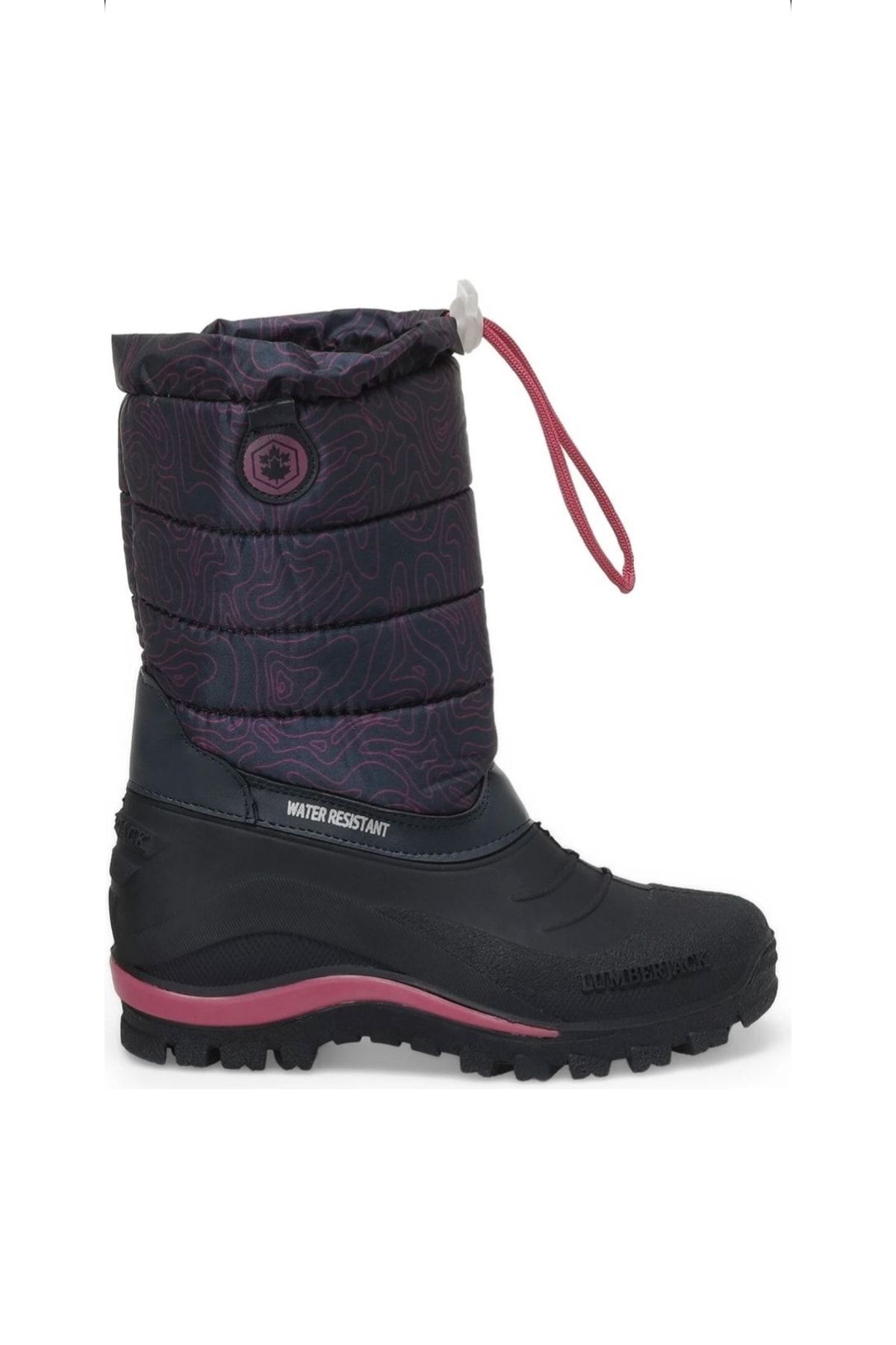 چکمه برفی آبی زنانه دونات 2PR Laci Fuchsia WaterProff Girl بوت پوتین Lumberjack