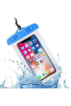 Standart Ebatlarda Universal Su Geçirmeyen Telefon Kılıfı 6.1 Inçe Kadar Destekler 1F383S2